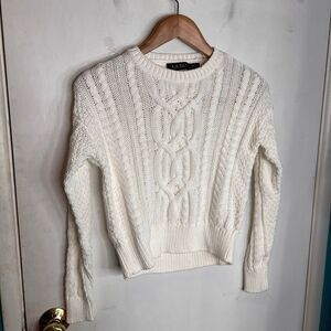 Lauren Ralph Lauren black label cable knit